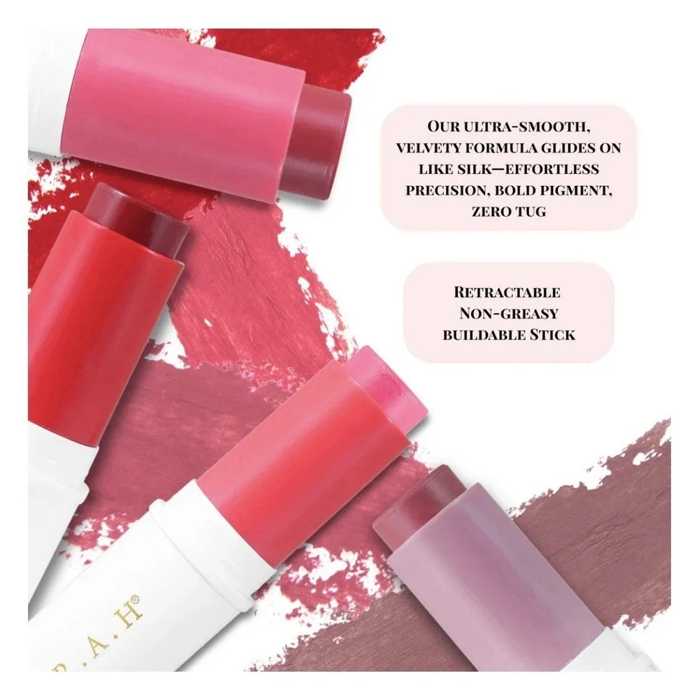F.A.R.A.H Creamy Malai Blush Stick In SHE CREAMY (Rose Petal Pink) 0.25 oz NIB